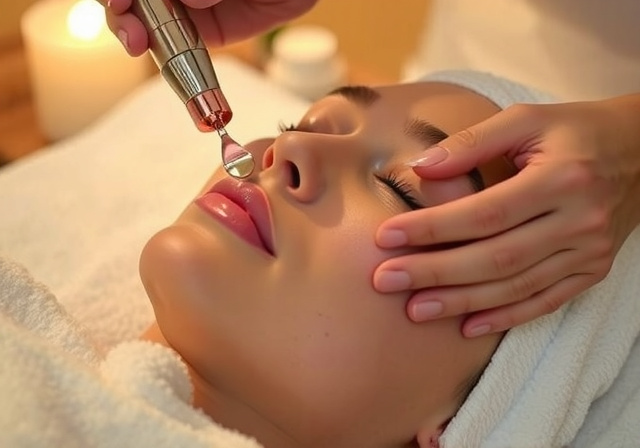 Luxury facial treatment
